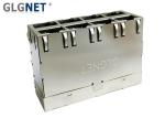 Integrated Transformer 10G RJ45 Connector 2 x 4 Stacked 10G Base - T