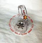 The New sun flower shape candy bowl w/classic stand & elegantThe New(1)