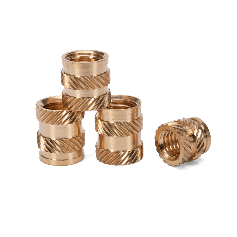Knurled Brass Thread Insert Nut For Plastic Flare Nut M3 M4 M5 M6 M8 M10 M12 1/4 3/8 5/16 GB