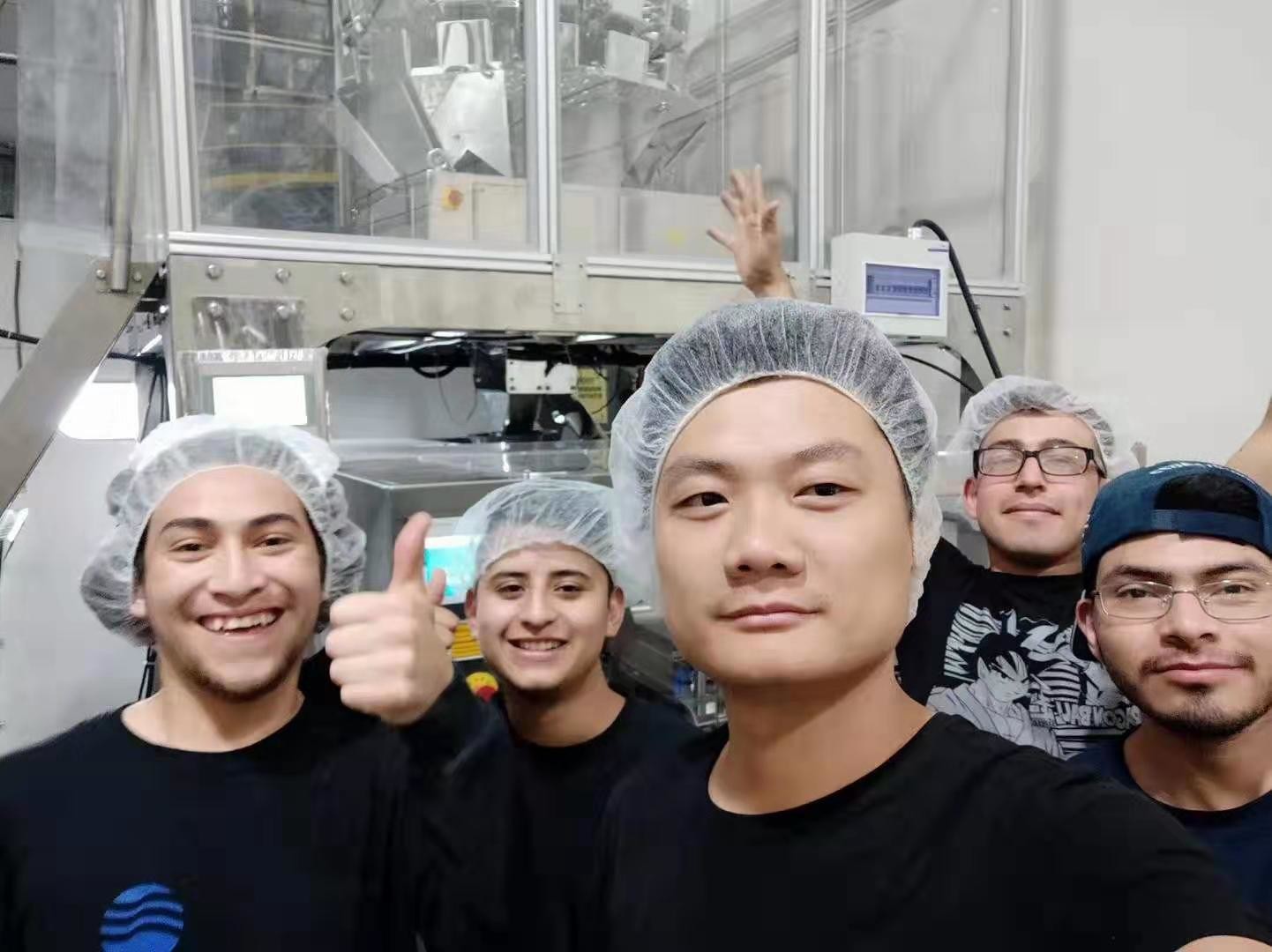 10 Heads Weigher 0.10mm Snack Food Packaging Machine