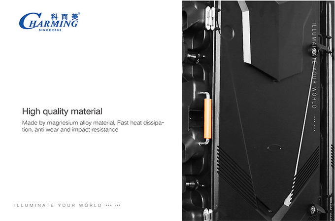 P4/P5/P6.67/P8/P10 PCB Circuit Box Aluminum Alloy 10%～90%RH Outdoor 320*160mm Outdoor Display Screen ≥1920Hz