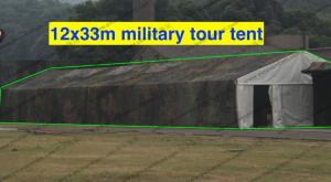 Quality Rainproof Cover Military Surplus Tents Camouflage 12m x 33m For Camping wholesale