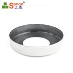 Polished Handrail Stainless Steel Plate Covers , 304 / 316 SS Railing Fittings