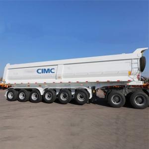 Quality 80 Cubic Meters 80T 6 Axle CIMC Tipper Semi Trailer wholesale