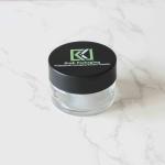 CR Flower Bud Jar Child Resistant Airtight Smell Proof Black Screw Cap Glass