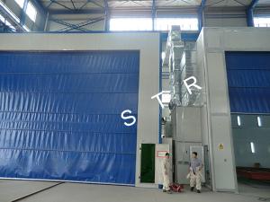 Quality Larger Sandblasting Room Automatic Pneumatic Conveyor Burnishing Container Recycling wholesale