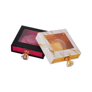 Quality Custom Plastic Tray Cardboard Eyelash Box With Film Lamination wholesale