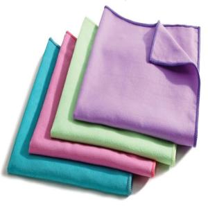 Quality Long Lasting Microfiber Cleaning Cloth Sreak Free Microfiber Suede Cloth wholesale