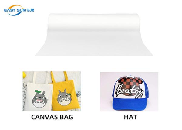 Single Sided Matte DTF PET Film 0.075 Mm Printable A3 A4 For DTF Printing