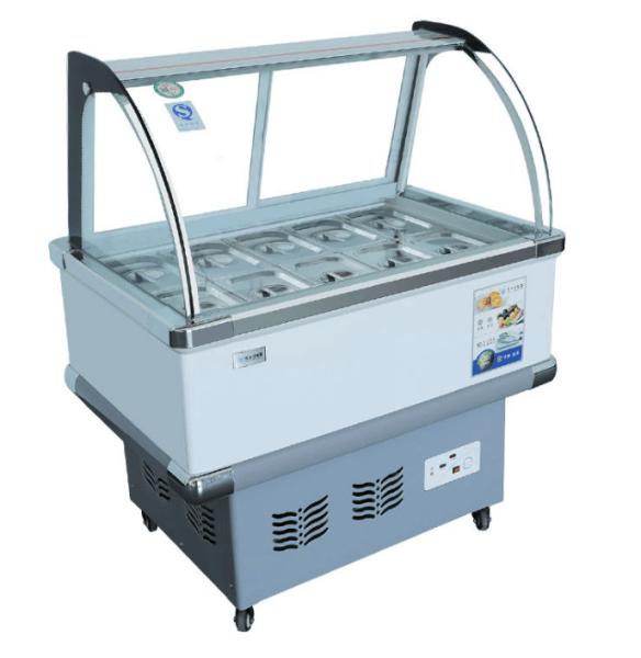 Fruit lo display cabinet frozen refrigerator cabinet four fruit soup crisper