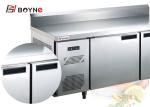 Ventilated Commercial Workbench Refrigerator Double Door chiller or freezer
