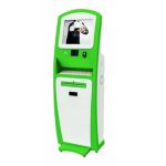 Automatic Ticket Vending Machine Cash Credit Card Reader Kiosk Machine For