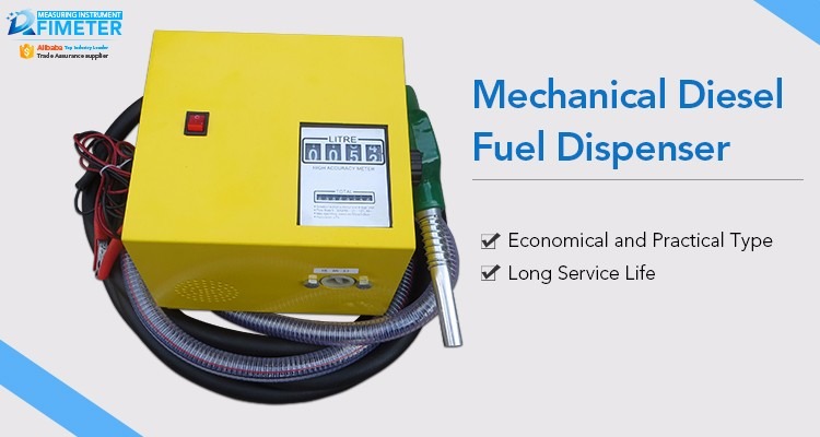 Mini Fuel Dispenser Mechanical Dispenser Portable Gasoline and Oil Diesel Dispenser BJJ-20-A3
