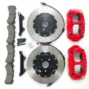 Quality Benz 6 Pots Brake Caliper 365*34mm Dragon Slot Disc No Logo wholesale