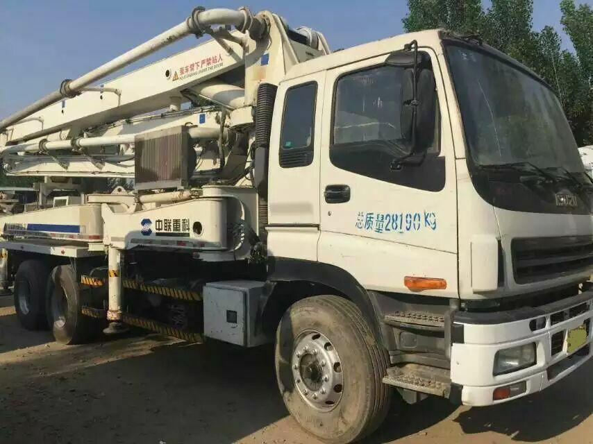 Puzmeister Concrete Pump 2014 Zoomlion 37m Heavy Machinery