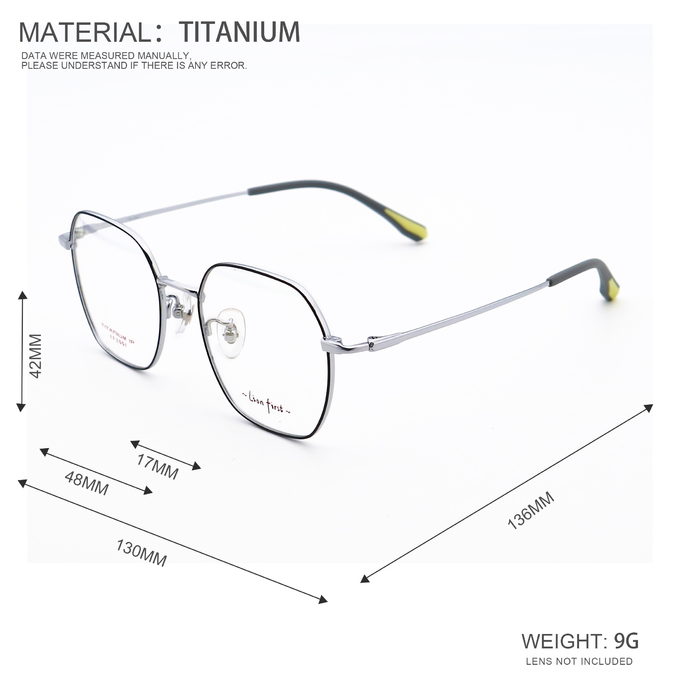 Polygon Kid Eyeglasses Frames Unisex In Lightweight Design LF 2001