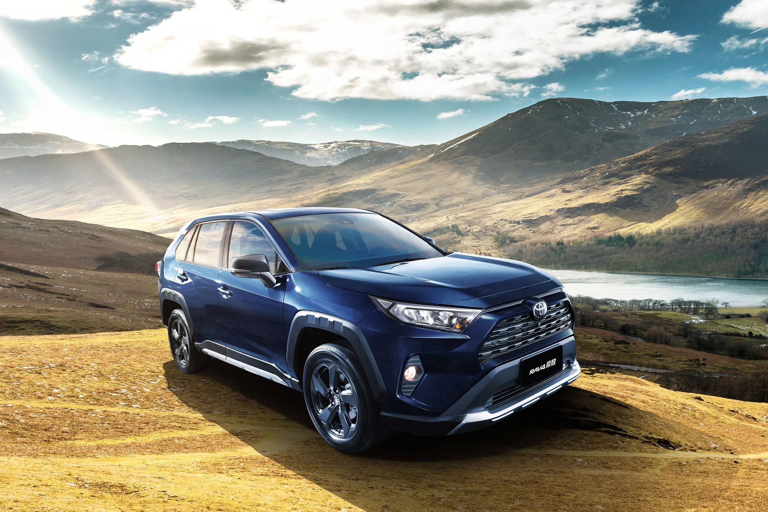 Compact Toyota Petrol Car SUV Toyota RVA4 Car 5 Seating Capacity