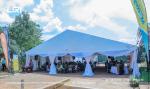 UV Resistant Wedding Party Event Tent With Clear PVC Sidewall