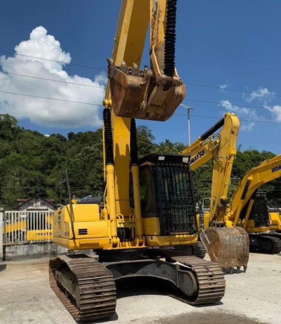 Japan Brand 20 Ton Used Komatsu PC200 Backhoe Excavator For Construction Project