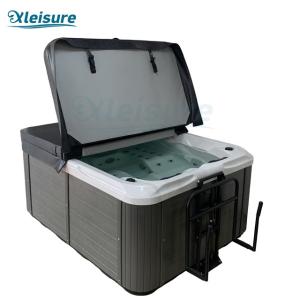 Quality Outdoor Waterproof Durable Balboa Whirlpool Foam Custom Spa Cover For Hot Tubs For Massage Spa In Charcoal wholesale