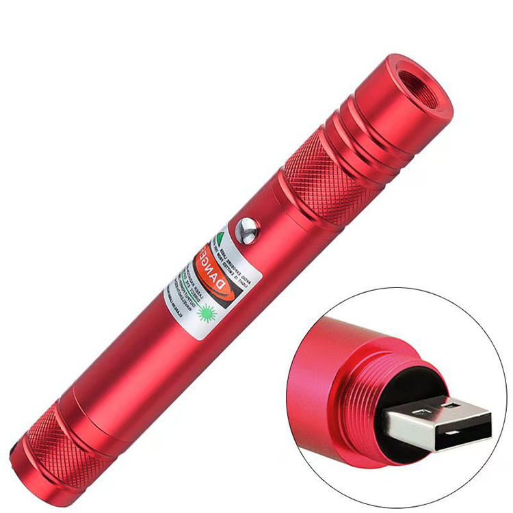 Cat Laser Toy Metal Green and Red Cat Laser Toy for Multiple Choices at