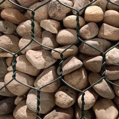 Hexagonal Hole Welded Mattress Wall Gabion 2x1x1Box Gabion cages Wire Mesh Boxes Stone