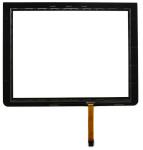 Black Frame ITO Film Resistive Industrial Touch Panel TP with USB Port and