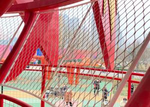 Quality Non Rusting 4.0mm Stainless Steel Rope Mesh Netting For Playground wholesale