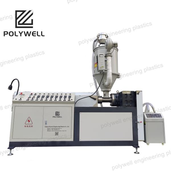 Nylon Bars Extrusion Production Line Polyamide Extruder Machine Single Screw