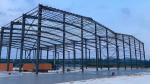 H Beam D20 Steel Structure Warehouse With Office And Awning
