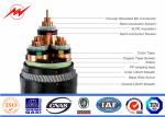 BLACK Electrical Wires And Cables Heat Resistance Environmentally