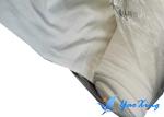 White Knitted Stretch Mattress Liner Fireproof Cover Fabric