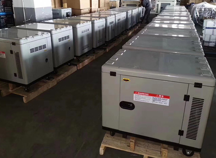 Single Phase Portable Gasoline Generator Silent 3kVA 5kva 3000rpm Air Cooled