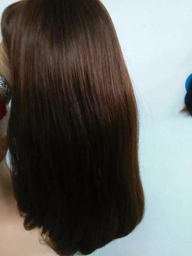 Factory Price 18 Inch Color #6 Unprocessed European Human Hair Jewish Wig Kosher Wig
