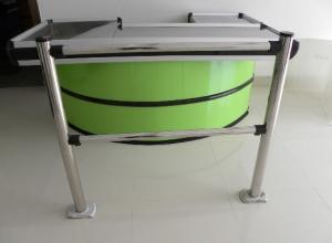 Quality Supermarket Gate Four Arm Turnstile Tunrstile QSJCKQ Supermarket Security Access shop security gate/ security fence wholesale