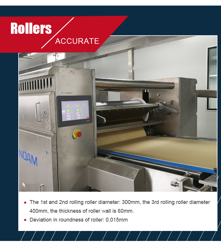 High Quality Commercial Dough Rolling Machine Electric Cookie Dough Sheeter