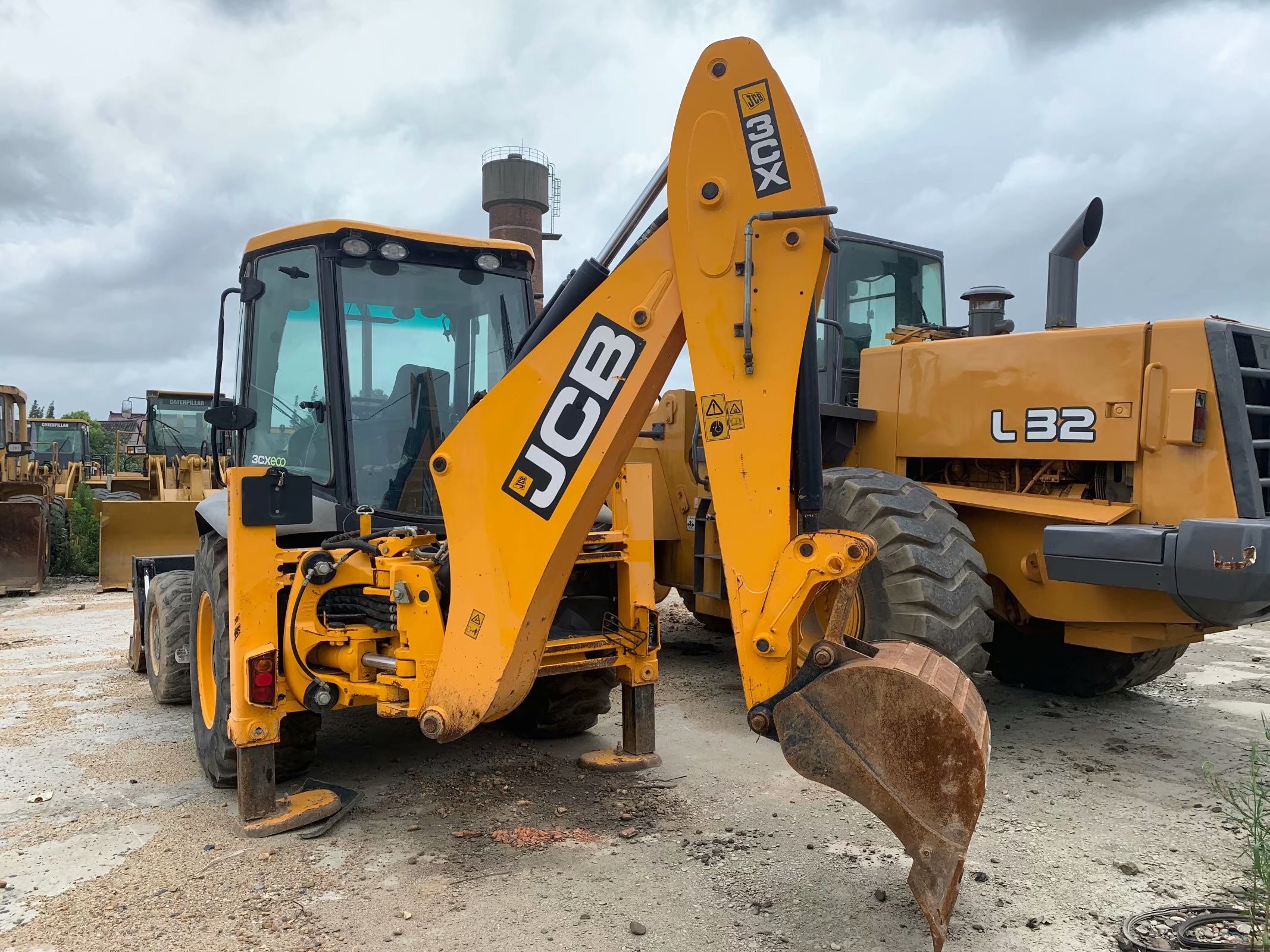2015 Year Used JCB 3CX ECO Backhoe Loader Made In UK.Used JCB 4 Wheels Drive Backhoe Loader