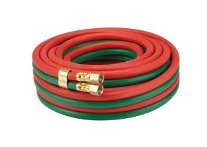 Quality Flexible PVC Air Hose Rubber Compound Polyester Fiber Reinforced Oxygen Acetylene wholesale