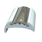 Black Rigid Boat Rubber Rail With 316 Stainless Steel Insert for Customized