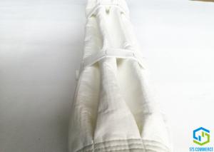 Quality 130mm Diameter 8 Ray Polyester Felt Filter Bags Low Emission wholesale