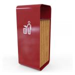 OHSAS18001 Certificate 35L Outdoor Wooden Garbage Bin
