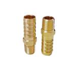 Brass Hose Barb Adapter 1/2 Inch Barb x 1/4 Inch NPT Male Pipe Male Threaded End