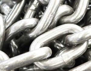 Quality High Load Capacity Studless Anchor Chain Anti Corrosion Coating On The Surface wholesale