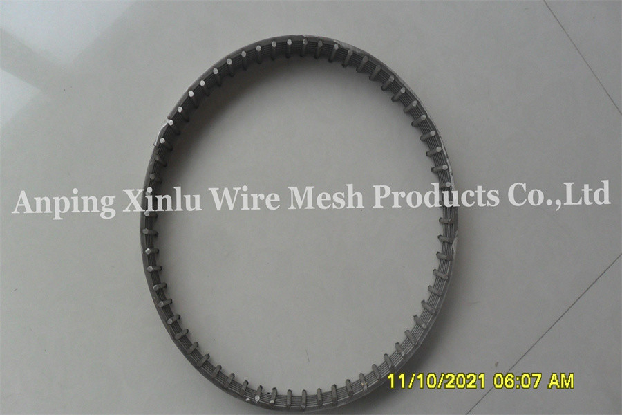 Customized Stainless Steel no Magnetic V Wire Wedge Wire Wrapped Screen Pipe with Slot Size 0.05-10.0 Mm