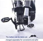 Haiba Electric Rechargeable Bicycle Lithium Battery 250W 500w 750w