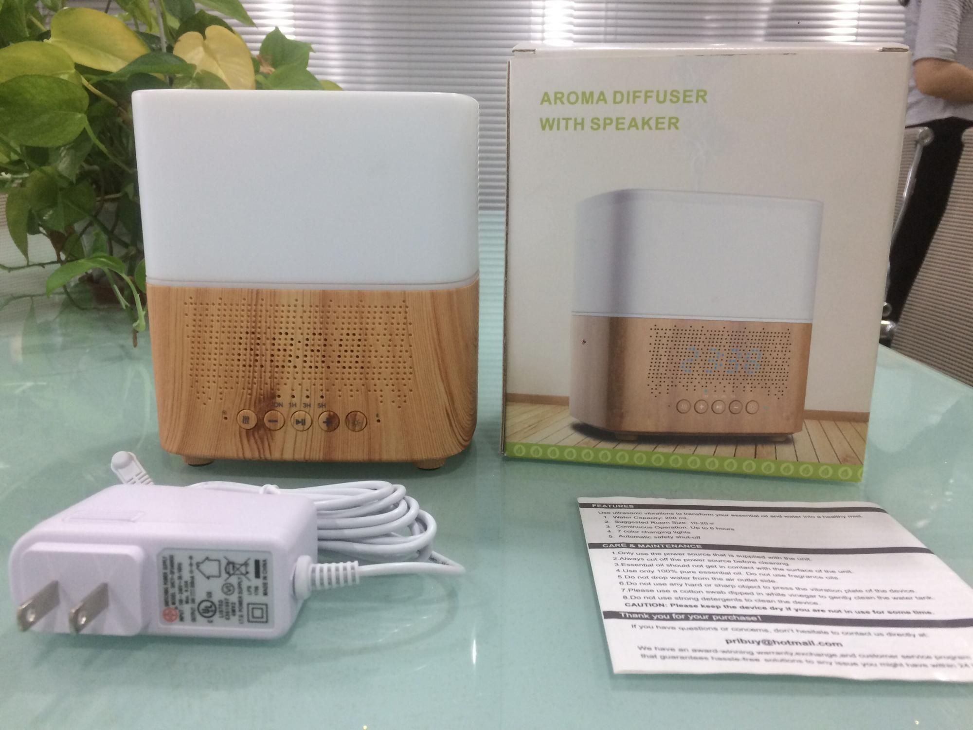 Travel Mist Bluetooth Smart Electric Aroma Oil Diffuser