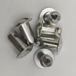 Silver Aluminum 5/16".500" 1/4 Quick Turn Dzus Small Head Sprint Car Lightweight