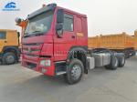 60 Ton 371Hp LHD Driving Sino Tractor Truck Howo Series