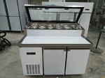 Under Counter Salad Table Commercial Refrigeration Pizza/Sandwich Prep Table