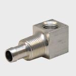 CNC Machined Lost Wax Casting Tube Holder , Precision Investment Casting Ship